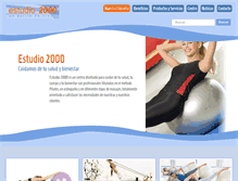 Tablet Screenshot of pilates2000.com